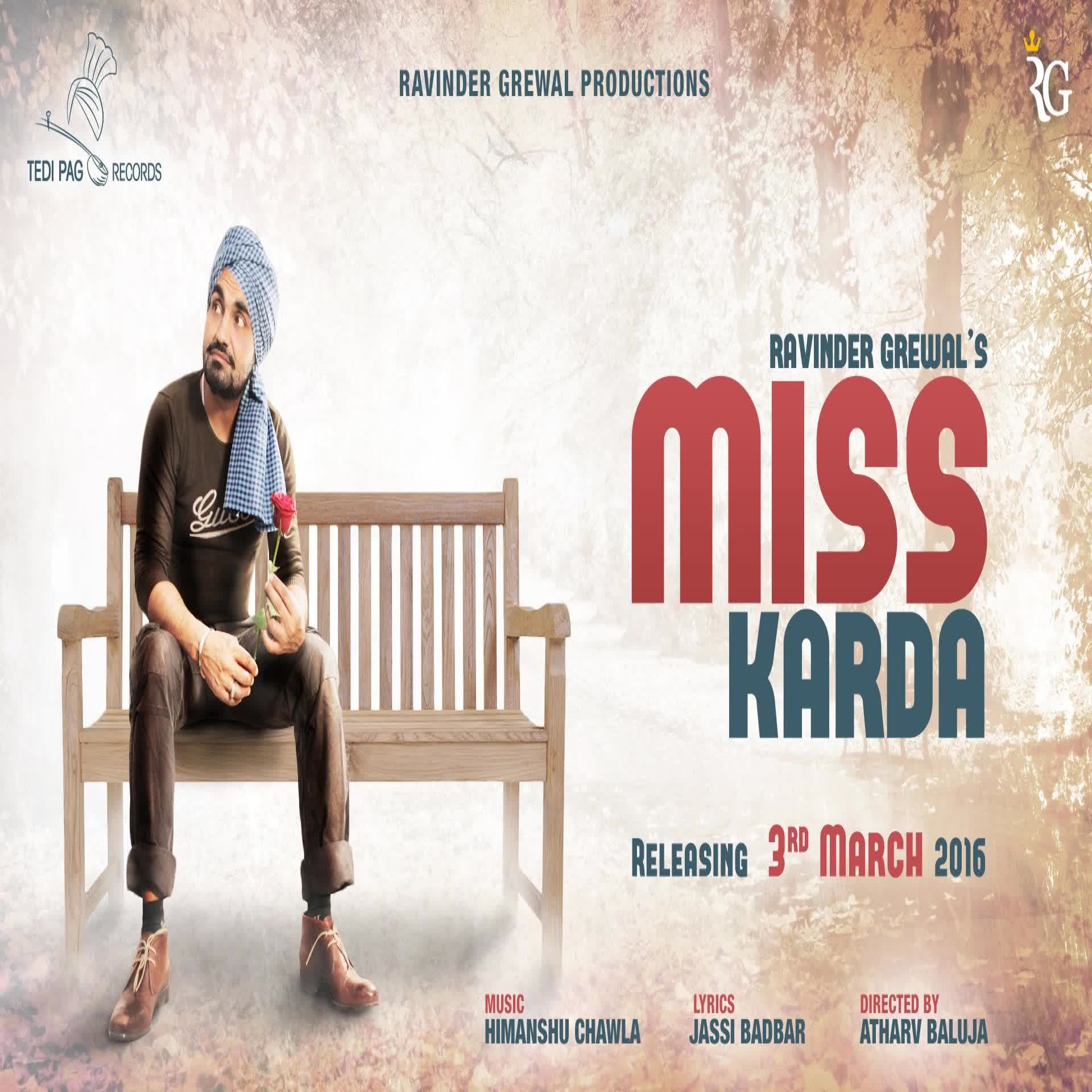 Miss Karda Ravinder Grewal Mp3 Song