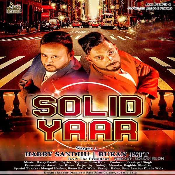 Solid Yaar Harry Sandhu mp3 song